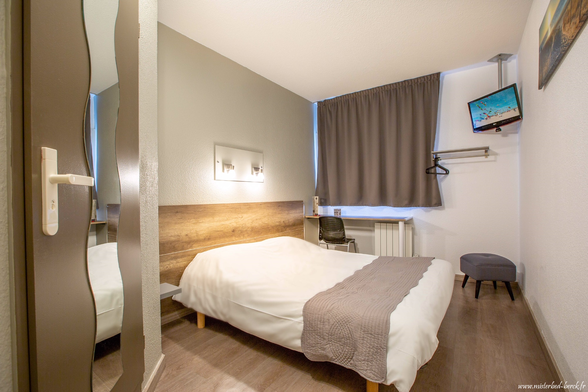 Chambre Double Hôtel Mister Bed Bercksurmer / RangduFliers